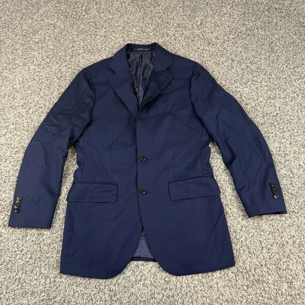 Suitsupply La Spalla Blazer Sport Coat Mens 34S Vitale Barberis Canonico Wool